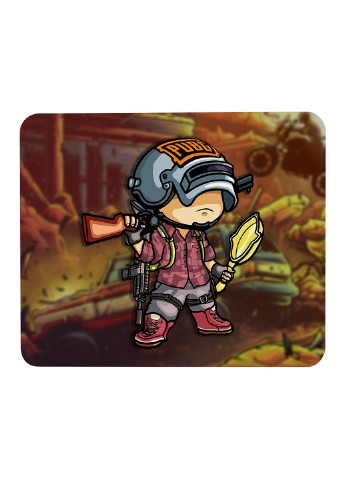Коврик для мышки Пубг Пабг (Pubg) (25108-1710) 22х18 см MobiPrint (222995293)
