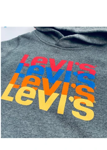 Серый свитшот Levi's (255690568)