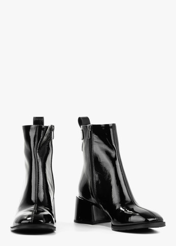 Черные демисезонная ботильоны Le'BERDES