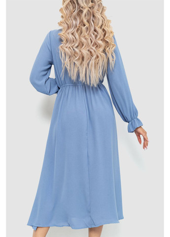 Темно-голубое кэжуал платье Ager однотонное