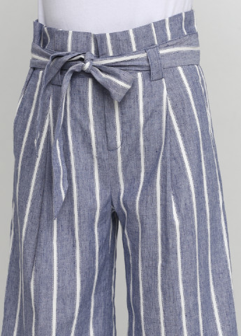 Синие кэжуал демисезонные кюлоты брюки Banana Republic