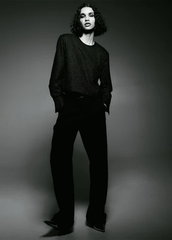 Чорна блуза H&M