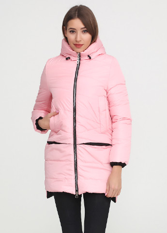 Розовая зимняя куртка Ellis