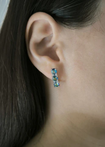 Сережки Silver Flame (329999781)