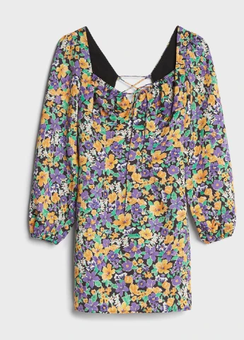 Чорна сукня демісезон Bershka