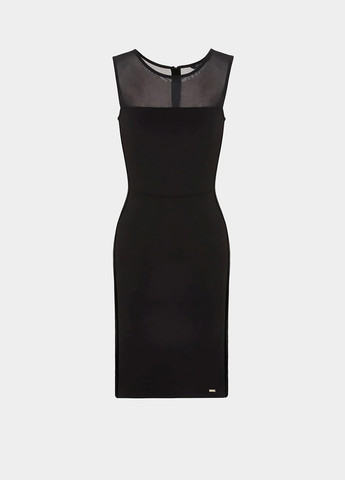 Чорна кежуал сукня силуетна Armani Exchange однотонна