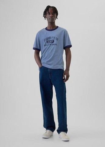 Блакитна футболка Gap