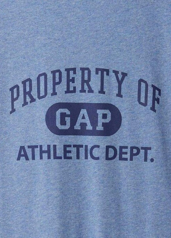 Блакитна футболка Gap