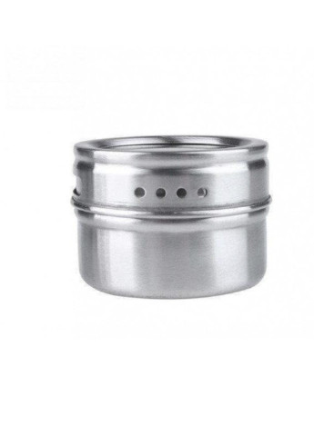 Набор баночек для специй на магните 6 шт. стенд на подставке Rozia (253383150)