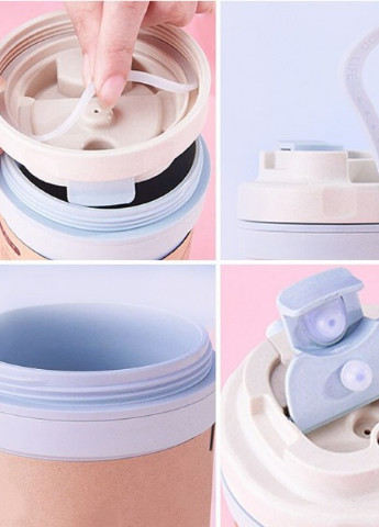 Еко ланч-бокс супниця / герметична термобулка 500 мл, рожева More (253840398)