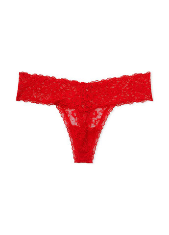 Червоний демісезонний комплект (бюстгальтер, трусики) Victoria's Secret