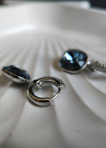 Сережки Silver Flame (350941495)