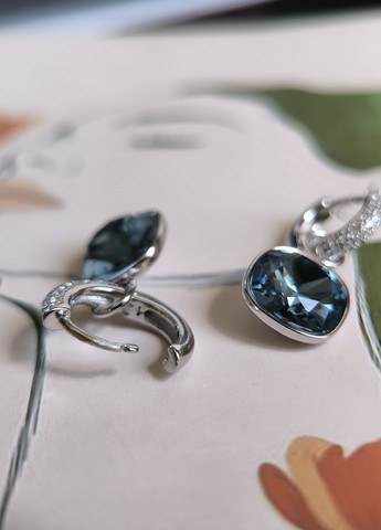 Сережки Silver Flame (350941495)