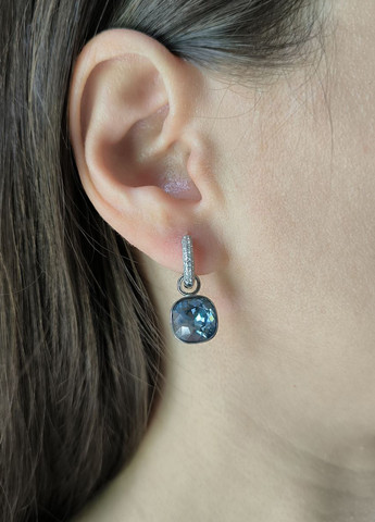 Сережки Silver Flame (350941495)
