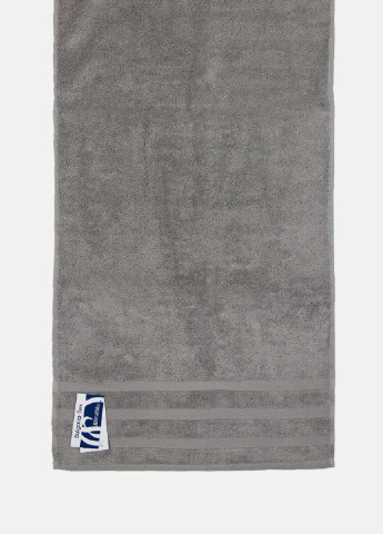 Полотенце махровое Oslo, MicroCotton, жаккардовое, с бордюром, серое, размер 70x140 см Bulgaria-Tex серый