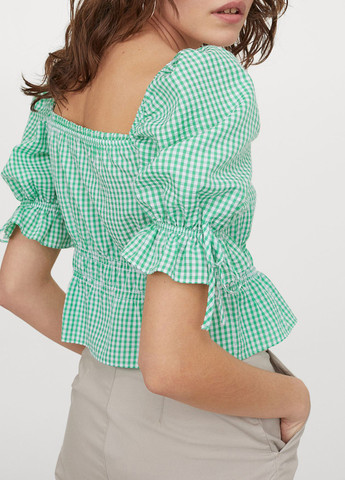 Зелена блузка H&M