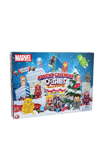 Набір ігрових фігурок Адвент-календар Марвел (24шт.) Ooshies (262909068)