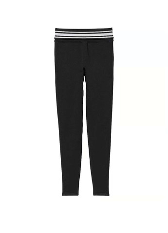 Черные демисезонные леггинсы Victoria's Secret