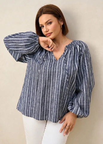 Комбінована блуза SHEIN