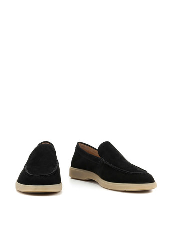 Черные кэжуал туфли Le'BERDES без шнурков