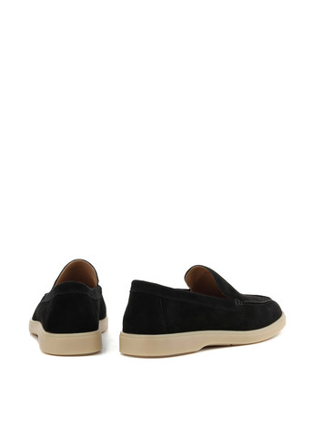 Черные кэжуал туфли Le'BERDES без шнурков