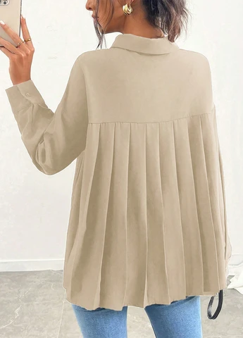 Бежева блуза SHEIN