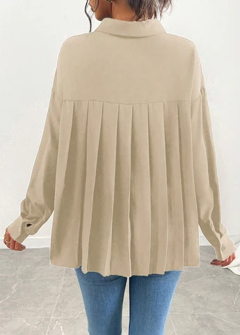 Бежева блуза SHEIN
