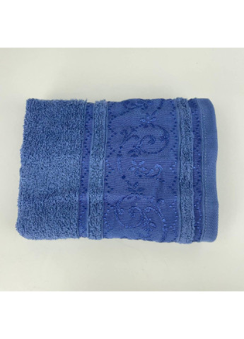 Power полотенце для лица махровое febo vip cotton ecre турция 6392 синее 50х90 см комбинированный производство - Турция
