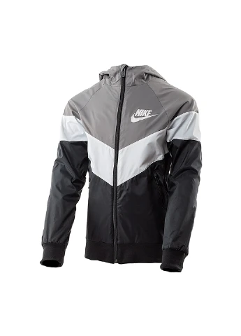 Серая демисезонная кофта b nsw wr jkt hd gx qs Nike
