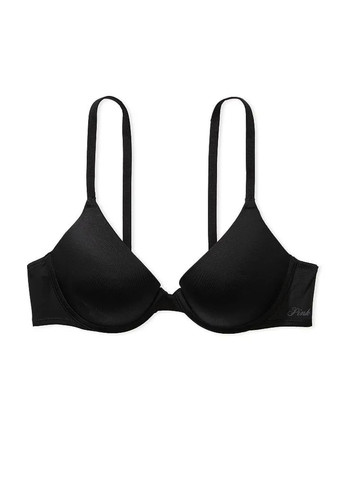 Чорний демісезонний комплект (бюстгальтер, трусики) Victoria's Secret