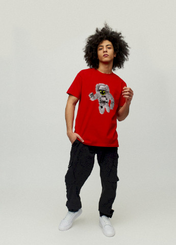 Красная футболка мужская YAPPI