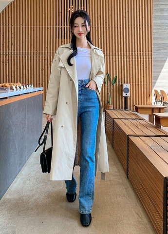 Плащ SHEIN на гудзиках демісезон (333530065)