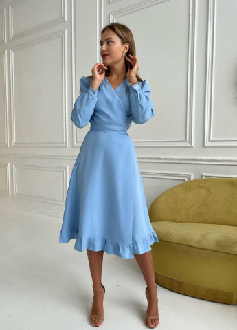 Блакитна плаття жіноче вічірне popluzhnaya