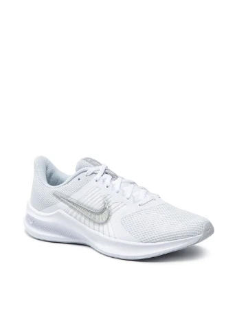 Кросовки женские Wmns Downshifter 11 CW3413-100 Nike белые всесезоны (253335301)