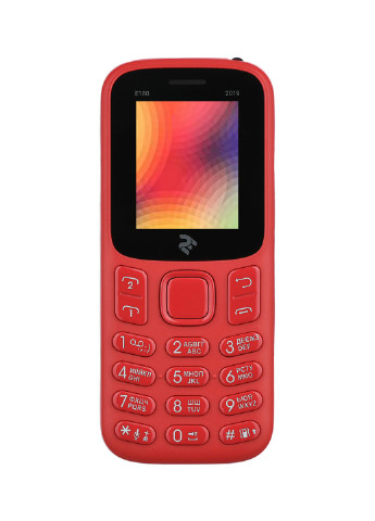 Мобильный телефон E180 2019 DUALSIM Red 2E 2E E180 2019 DUALSIM Red красный