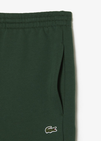 Зеленые спортивные демисезонные джоггеры брюки Lacoste