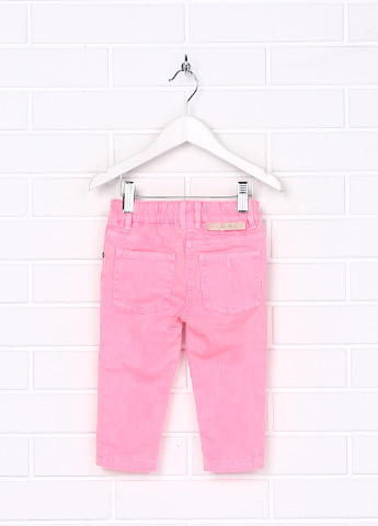 Розовые демисезонные зауженные джинсы Stella McCartney