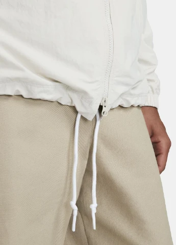Молочная демисезонная куртка fb7397-072 Nike Club Men's Full-Zip Woven Jacket