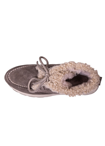 Зимние ботинки Камея с мехом, со шнуровкой из натуральной замши