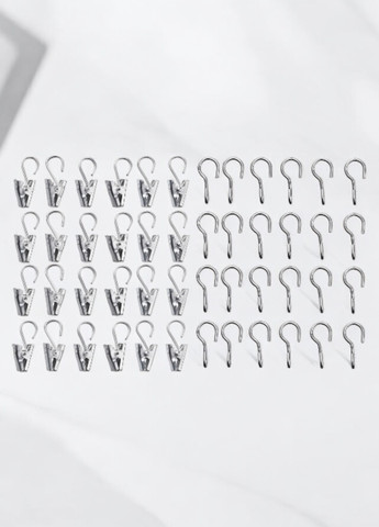 Гачки для штор (24 шт.), 17х7х4 см IKEA (293097863)