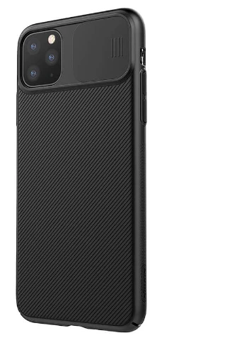 Карбонова накладка Camshield (шторка на камеру) для Apple iPhone 11 Pro Max (6.5 ') Чорний / Black (is_00000034955_2) Nillkin (229727554)