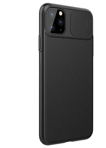 Карбонова накладка Camshield (шторка на камеру) для Apple iPhone 11 Pro Max (6.5 ') Чорний / Black (is_00000034955_2) Nillkin (229727554)