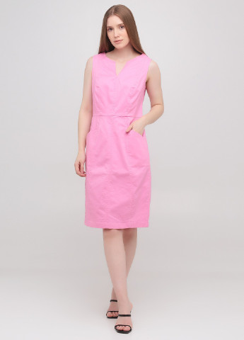 Рожева кежуал сукня футляр Boden однотонна