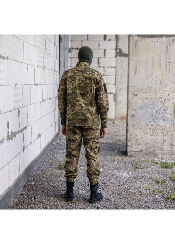 Оливковый (хаки) демисезонный мужской армейский костюм для всу (зсу) tactical тактическая форма пиксель 50 размер 7064 Power
