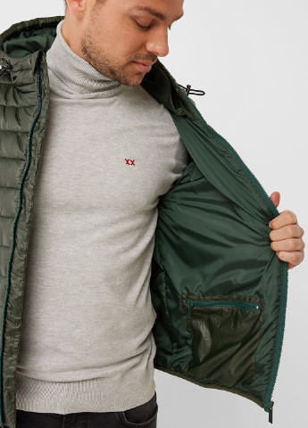 Оливкова (хакі) демісезонна куртка Mexx