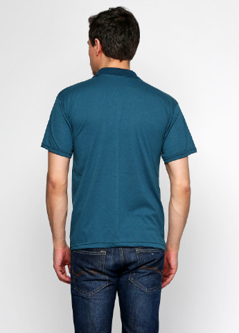 Изумрудная футболка-поло для мужчин IPEK однотонная