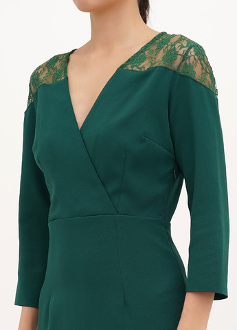 Зелена кежуал сукня силуетна Vicolo однотонна