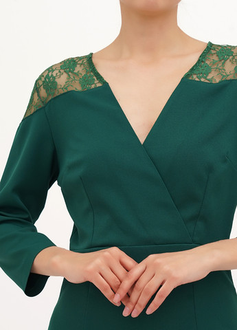 Зелена кежуал сукня силуетна Vicolo однотонна