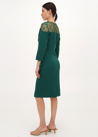 Зелена кежуал сукня силуетна Vicolo однотонна