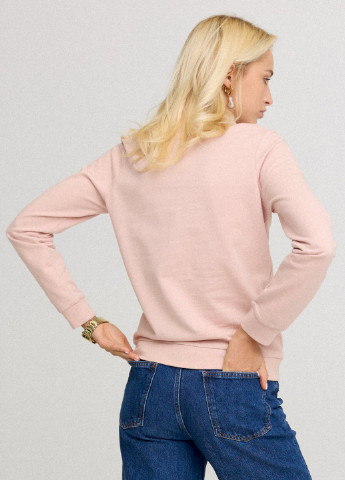 Бежевый свитшот женский basic /no flis/ YAPPI рисунок (252259388)